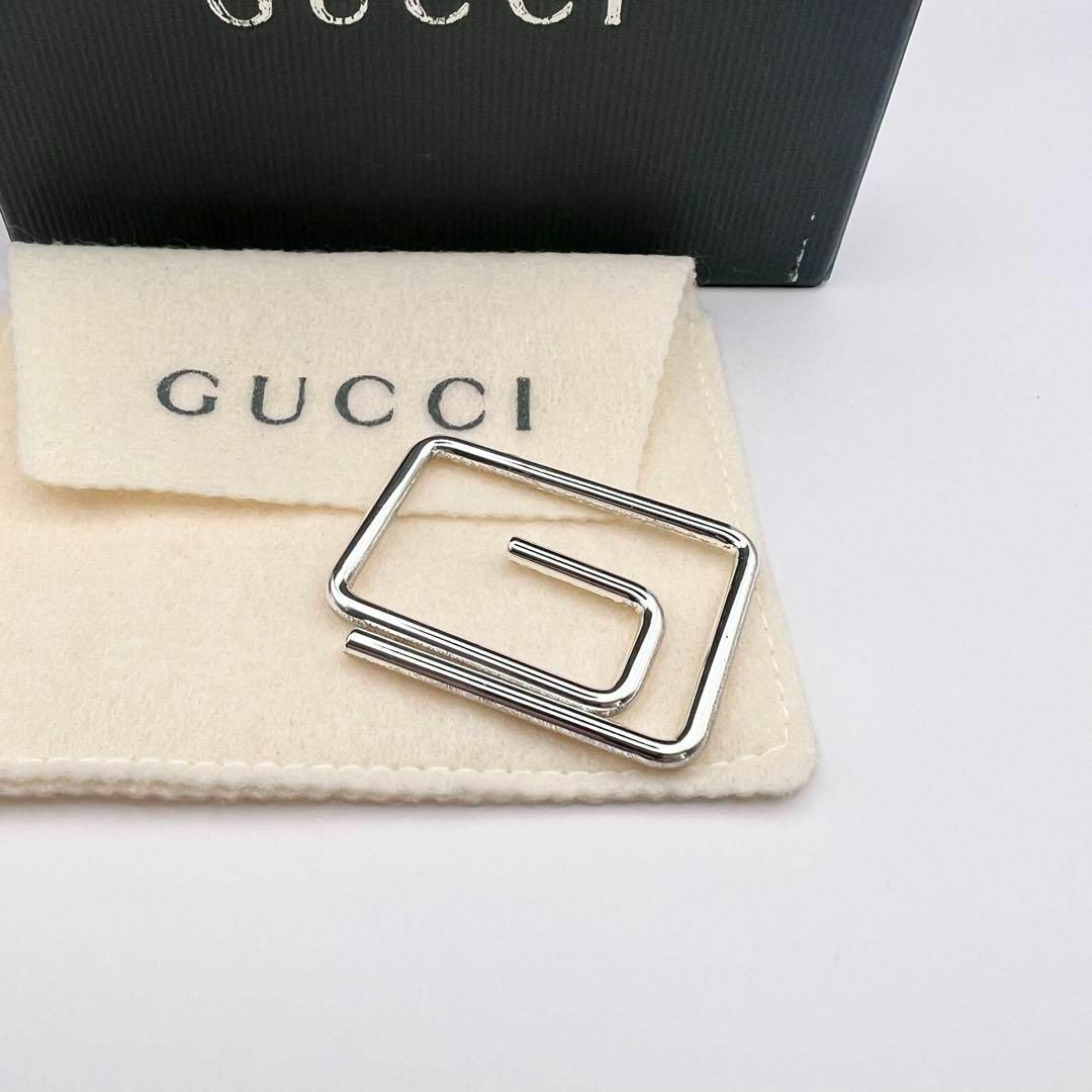 グッチ ＧＵＣＣＩ Ｇモチーフ マネークリップ お札クリップ ９２５-