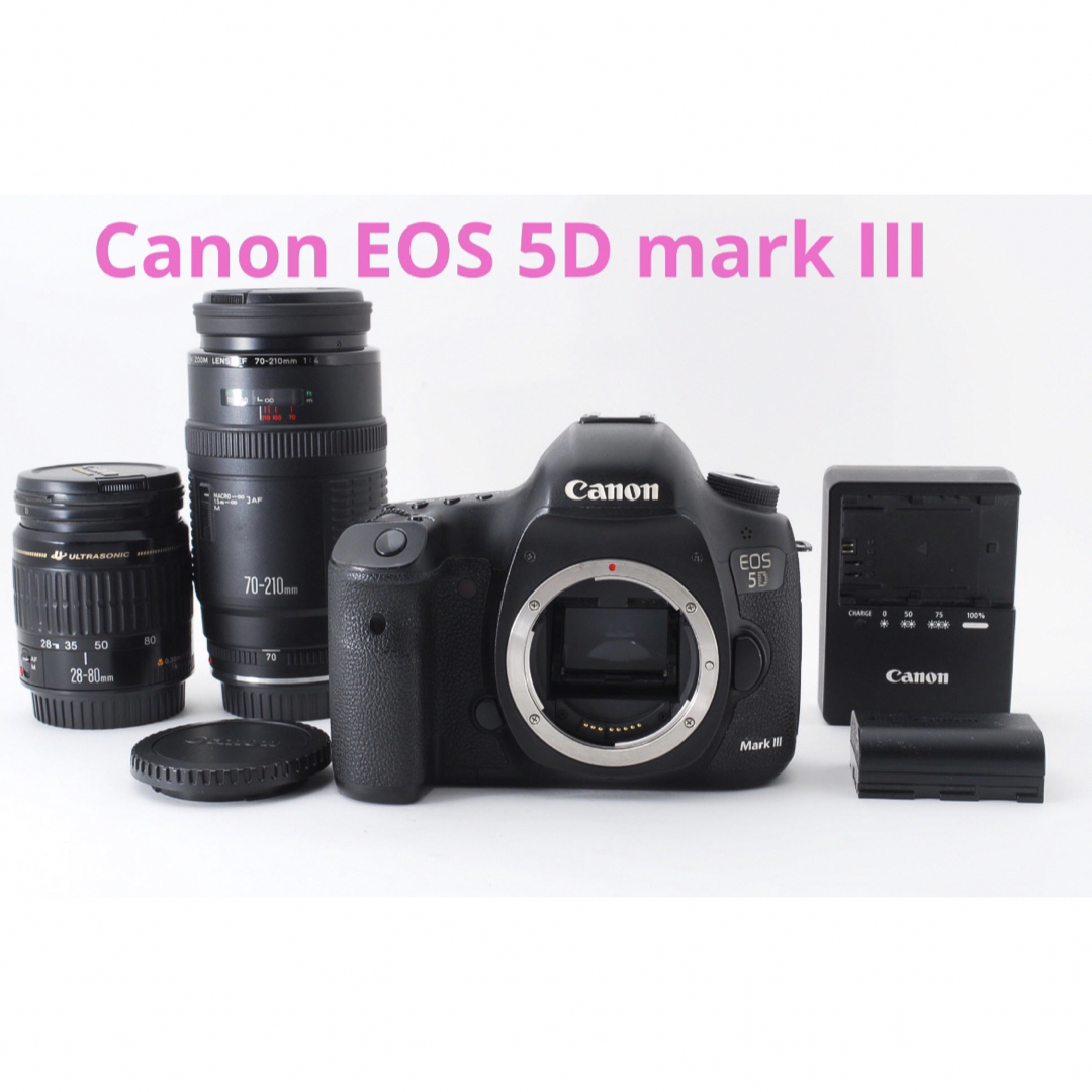 フルサイズ☆キャノン☆Canon EOS 5D MarkIII 標準レンズセットスマホ/家電/カメラ