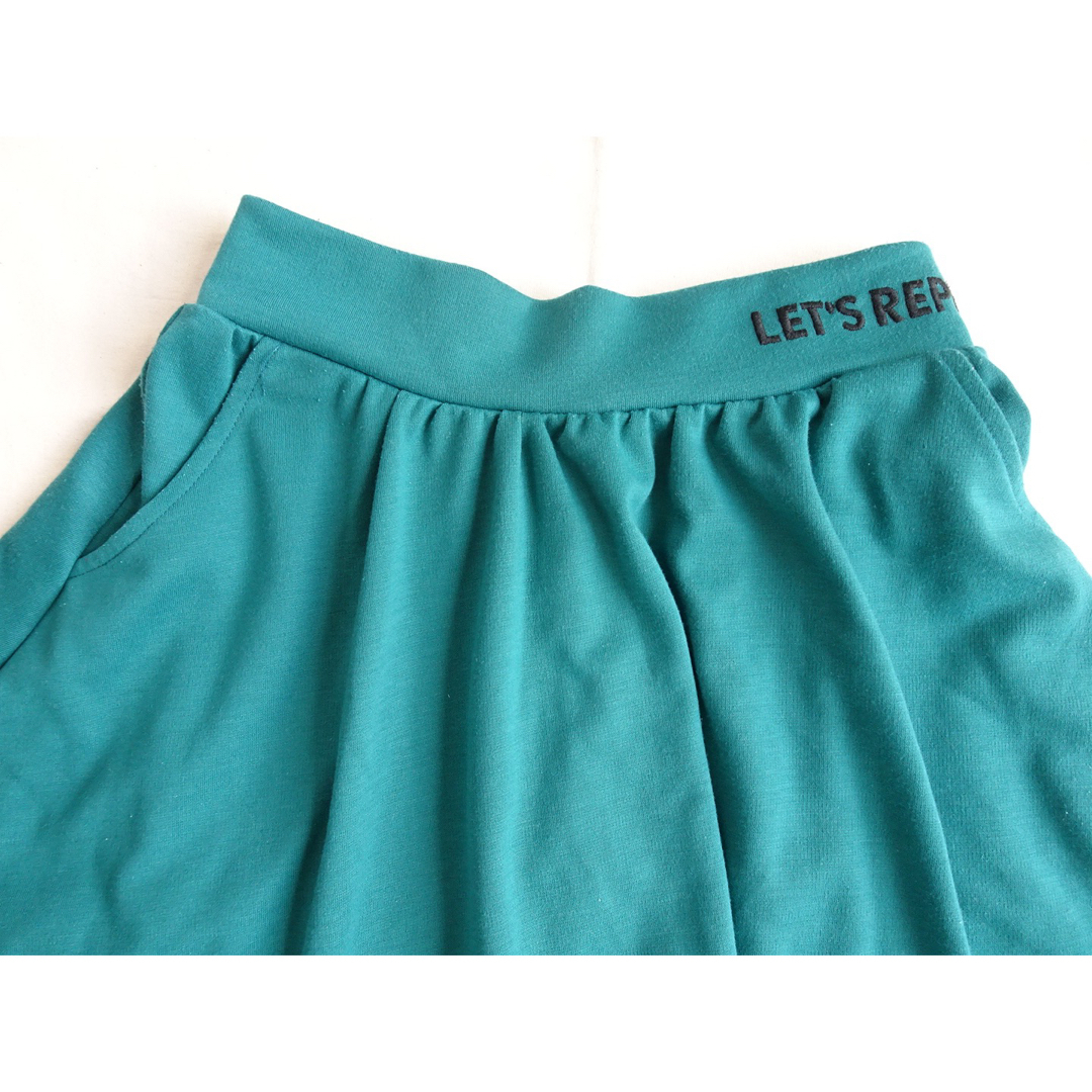 ★repipi armario★　スカートパンツ　深緑　XS
