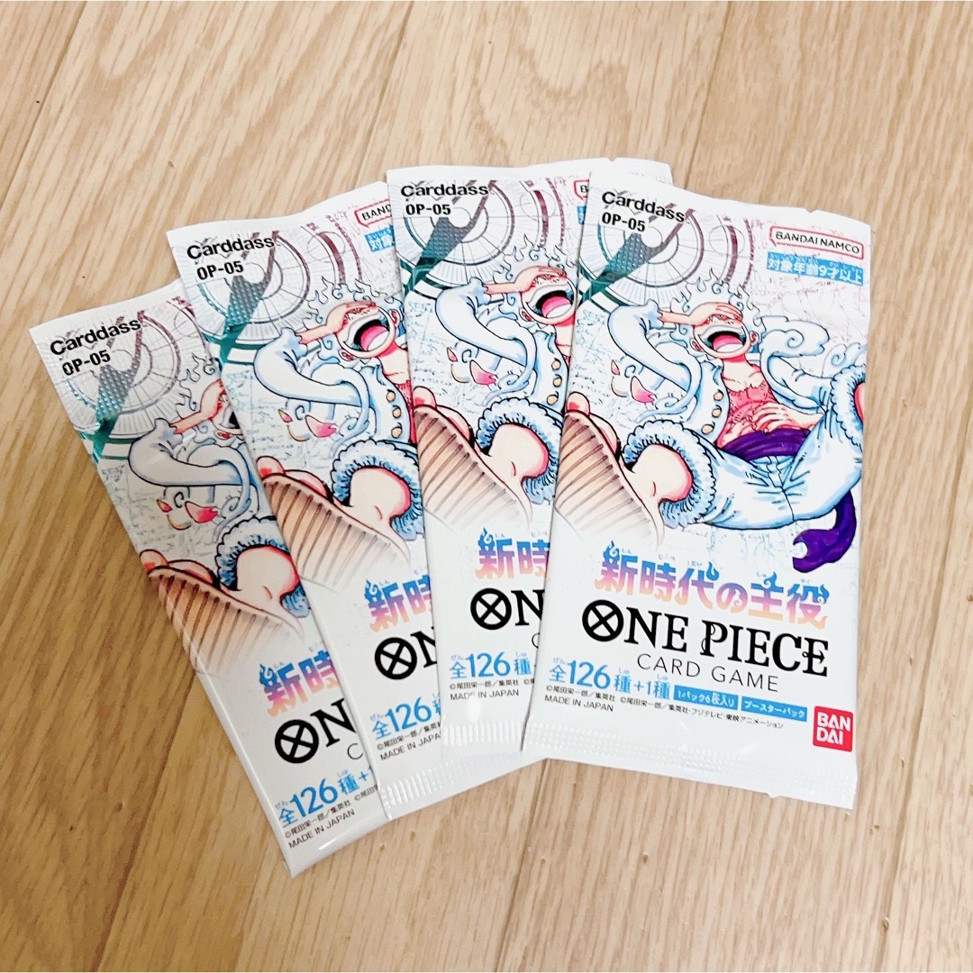 ONE PIECE - 【新品 未開封】ワンピースカードゲーム 新時代の主役 4 ...