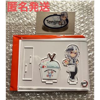 鬼滅の刃 アイスクリームカフェ ネームプレートバッジ アクリル ...