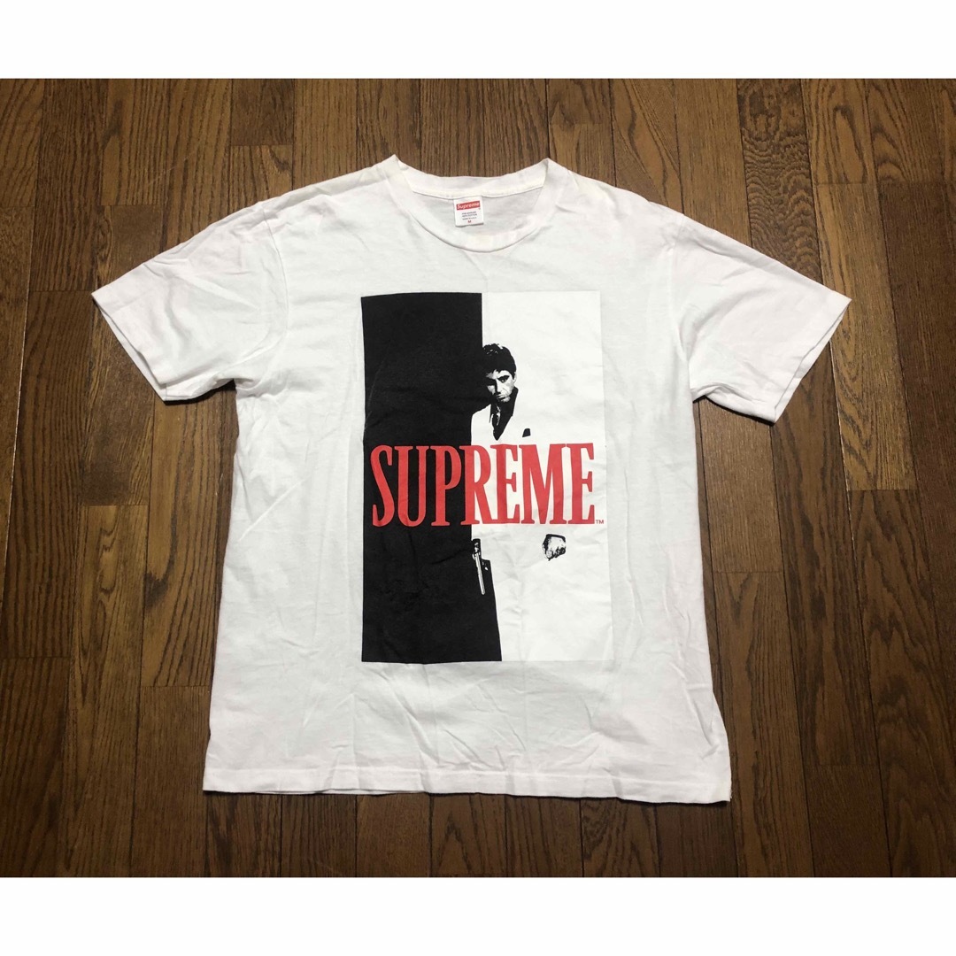 supreme scarface スカーフェイス Tシャツ 白 Mサイズ | フリマアプリ ラクマ