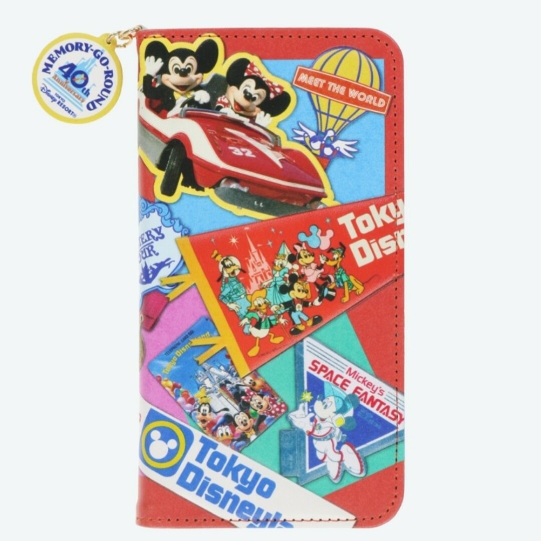 Disney(ディズニー)の新品 ディズニーランド40周年限定品 スマートフォンケース スマホ/家電/カメラのスマホ/家電/カメラ その他(その他)の商品写真