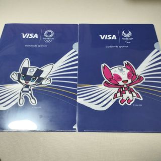 東京2020 オリンピック パラリンピック Visa オリジナルクリアファイル(記念品/関連グッズ)