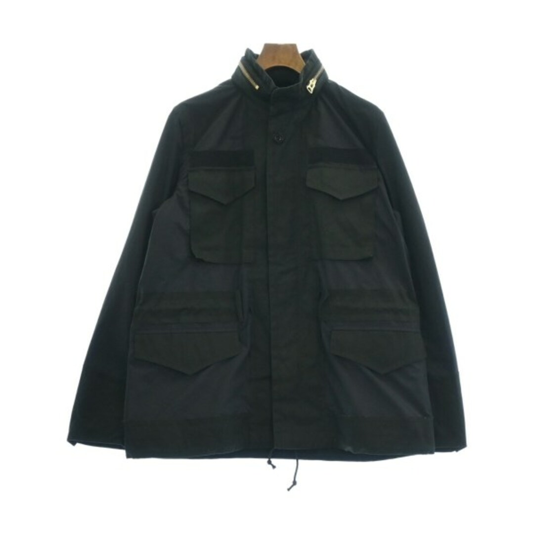 sacai - sacai サカイ ミリタリーブルゾン 3(L位) 黒 【古着】【中古