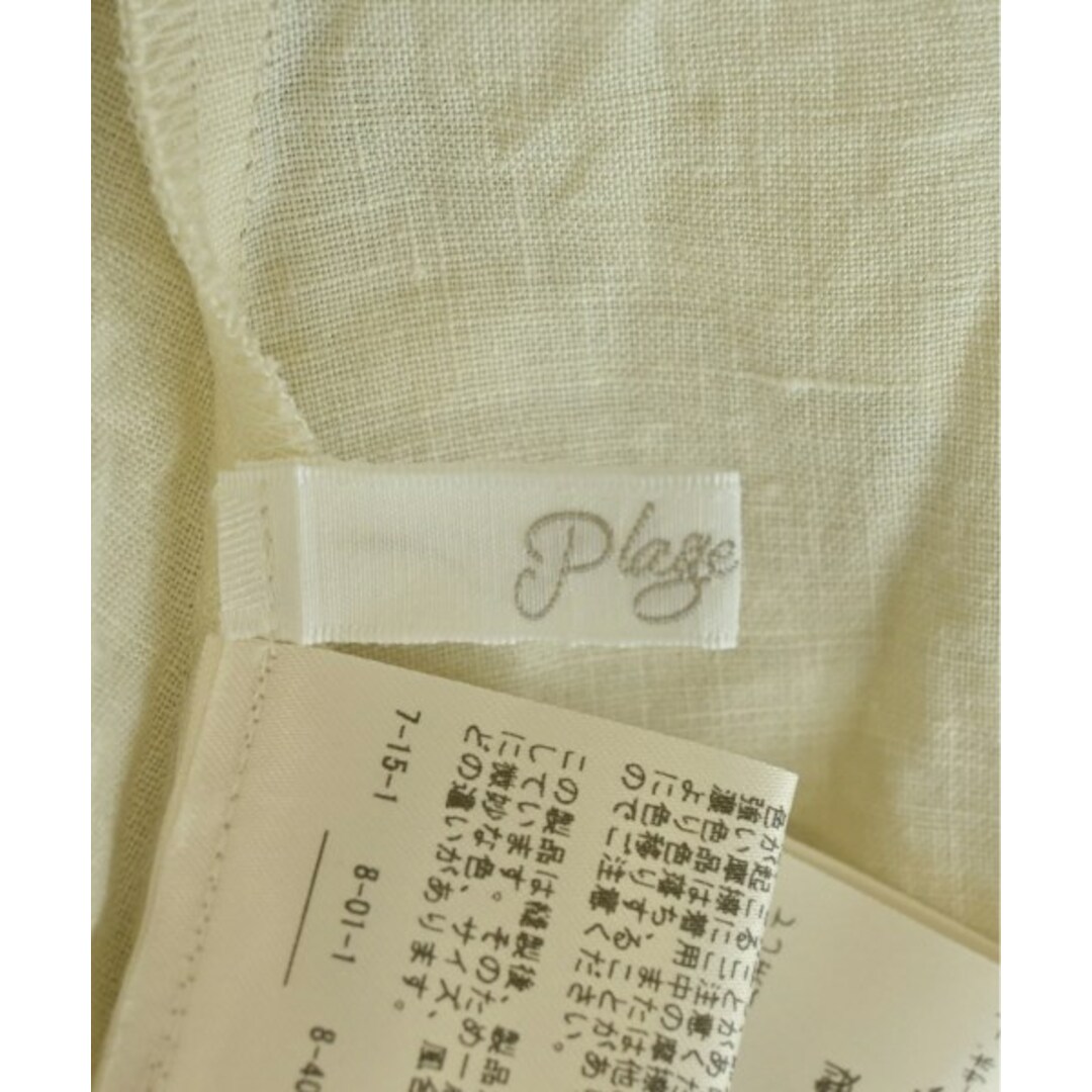 Plage(プラージュ)のPlage プラージュ ワンピース F アイボリー系 【古着】【中古】 レディースのワンピース(ひざ丈ワンピース)の商品写真