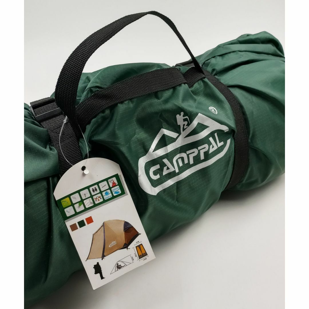 Camppal 2人用 4シーズン用 バックパッキングテント スポーツ/アウトドアのアウトドア(テント/タープ)の商品写真