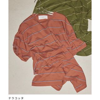 トゥデイフル(TODAYFUL)のBoyfriend Border T-shirts(Tシャツ/カットソー(半袖/袖なし))