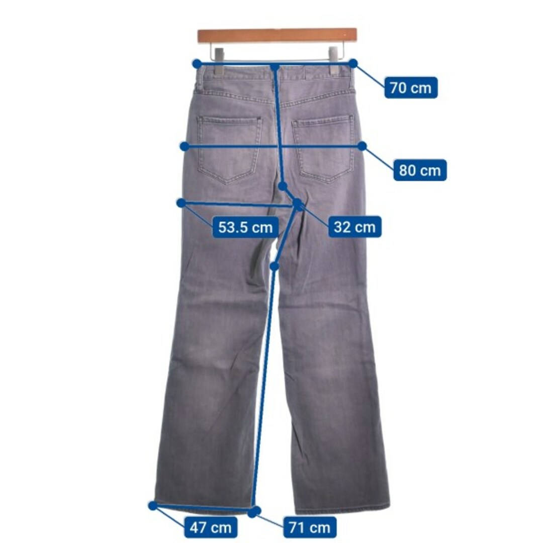 Healthy DENIM(ヘルシーデニム)のHealthy DENIM デニムパンツ 24(S位) グレー(デニム) 【古着】【中古】 レディースのパンツ(デニム/ジーンズ)の商品写真