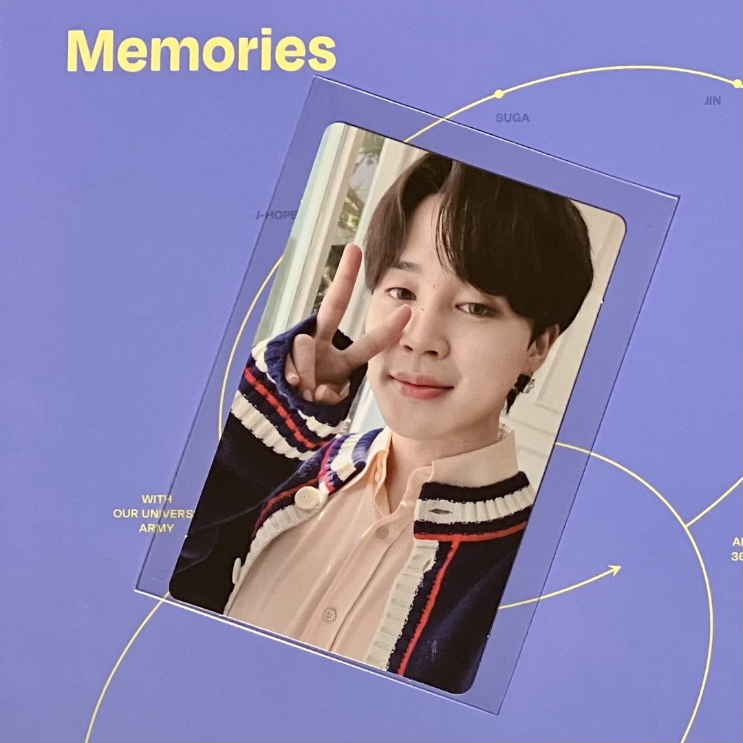 BTS memories 2021 Blu-ray 公式 ランダムトレカ☆ジミン