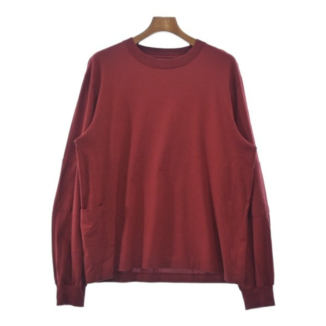 SUNSEA サンシー Tシャツ・カットソー 2(M位) 赤