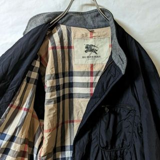 バーバリー(BURBERRY) チェック ナイロンジャケット(メンズ)の通販 35