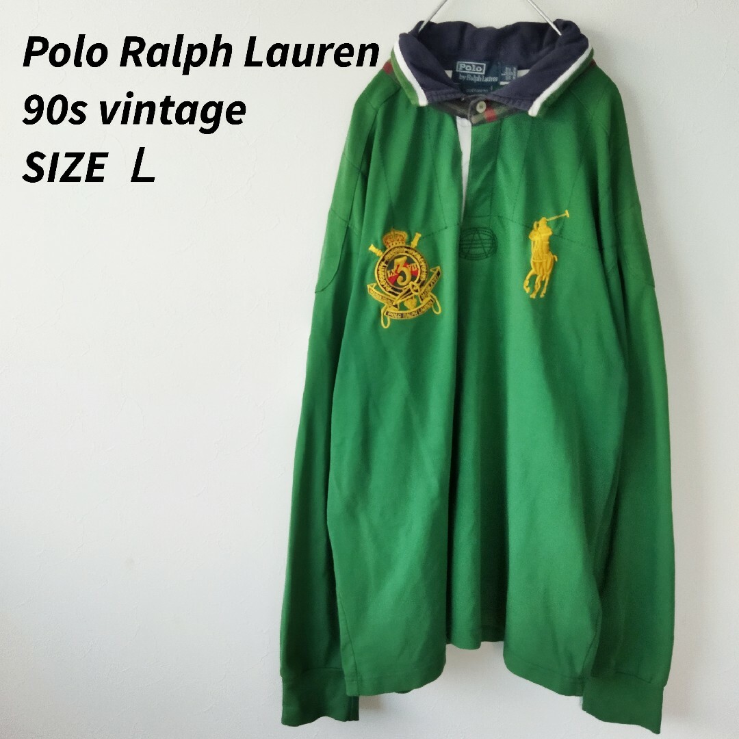 POLO RALPH LAUREN(ポロラルフローレン)の90s vintage　Polo Ralph Lauren ポロラルフローレン メンズのトップス(ポロシャツ)の商品写真