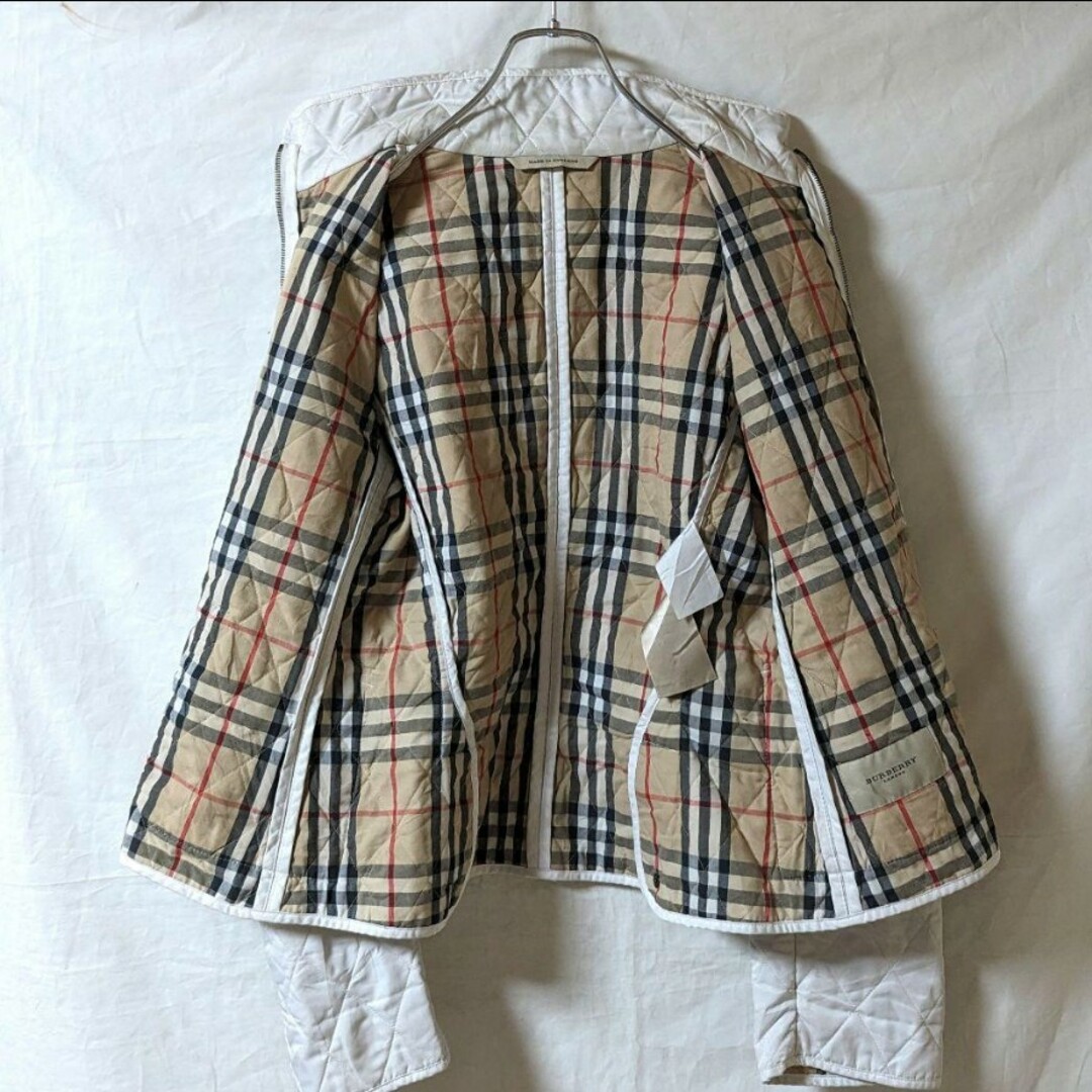 BURBERRY バーバリー キルティングジャケット 金ボタン ホースロゴ-