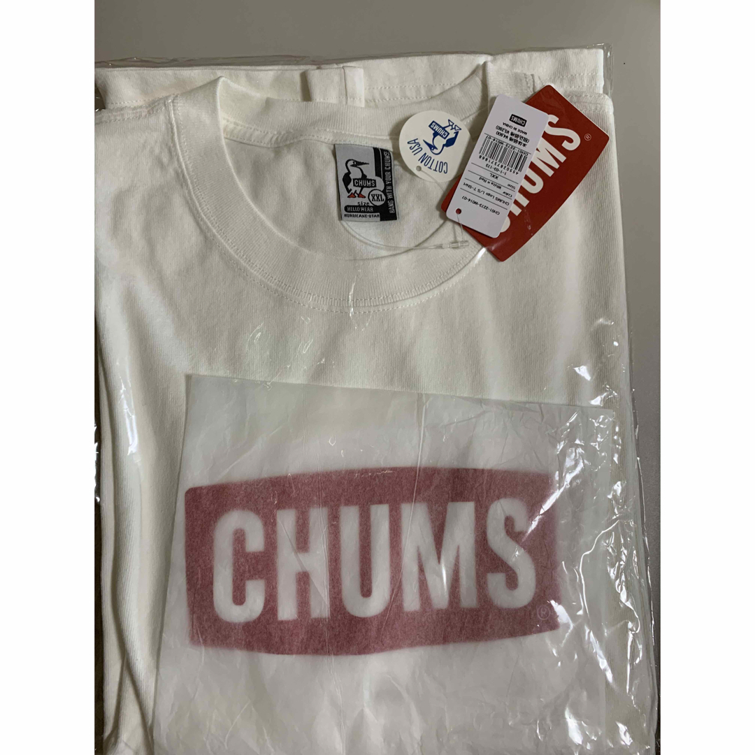 CHUMS(チャムス)の新品タグ付き　CHUMS チャムス　Logo L/S  ③ メンズのトップス(Tシャツ/カットソー(七分/長袖))の商品写真