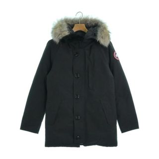 カナダグース(CANADA GOOSE)のCANADA GOOSE カナダグース ダウンジャケット/ダウンベスト S 黒 【古着】【中古】(ダウンジャケット)