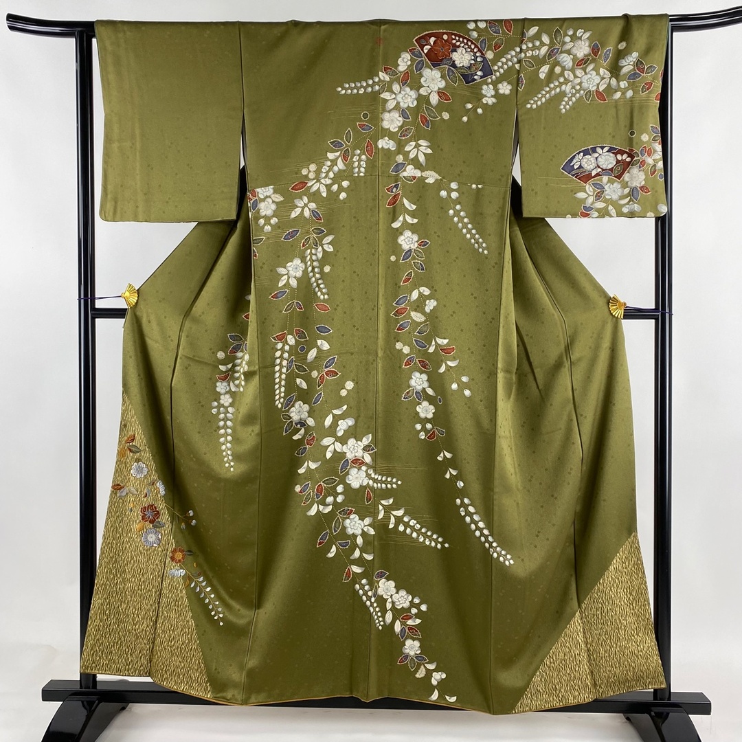 訪問着 身丈156cm 裄丈64.5cm 正絹 美品 名品-