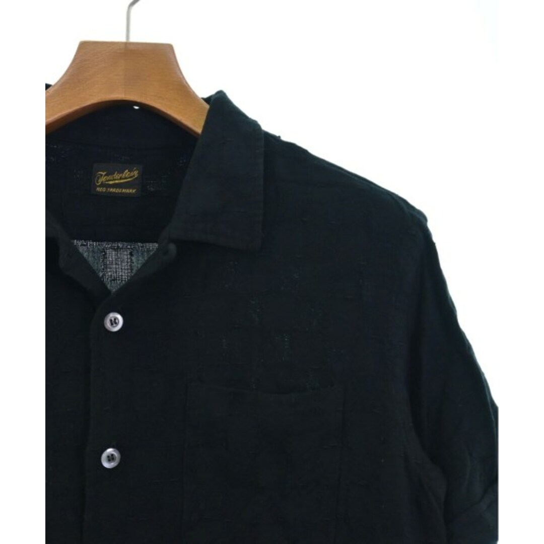TENDERLOIN テンダーロイン カジュアルシャツ S 黒 - シャツ