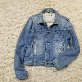 YANUK美シルエットユーズド加工ストレッチスウェットデニム YANUK美シルエットユーズド加工ストレッチスウェットデニム