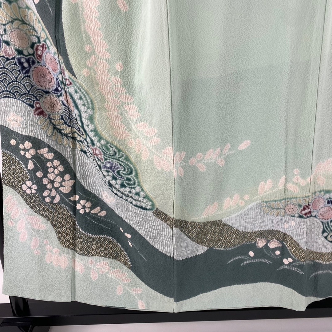 付下げ 身丈154cm 裄丈63cm 正絹 名品-