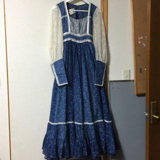 ガニーサックス(GUNNE SAX)の専用出品 ガニーサックス サックス小花ワンピース GUNNE SAX(ロングワンピース/マキシワンピース)