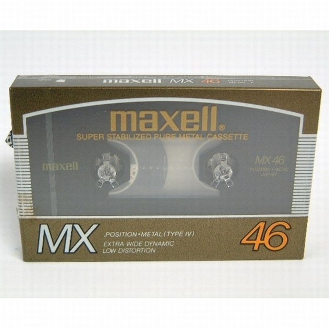 maxell - 【未開封】maxell カセットテープ メタル 46分 MX46の通販 by