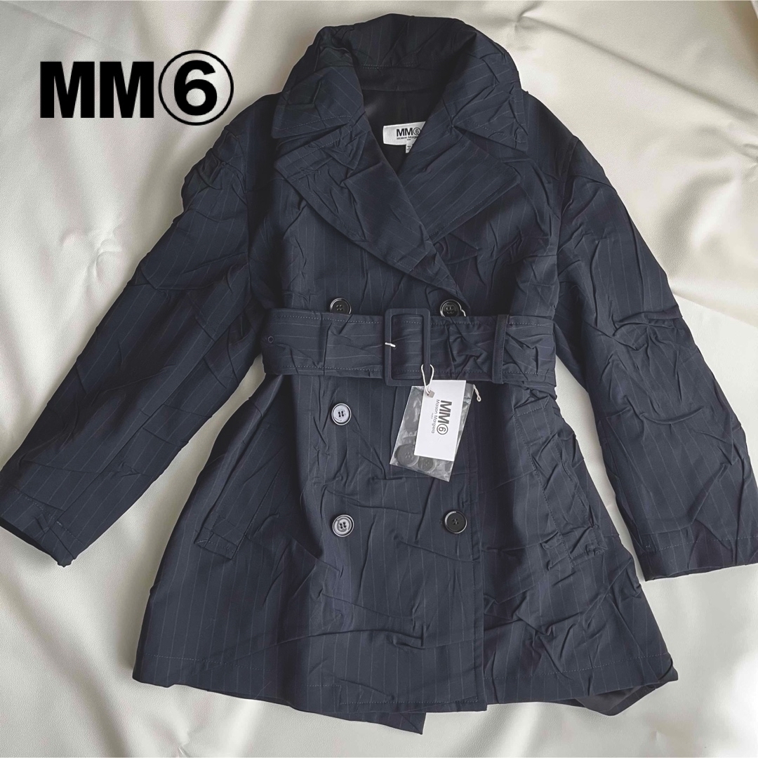 MM6 MAISON MARGIELAリバース ロゴ  コクーンコート　36