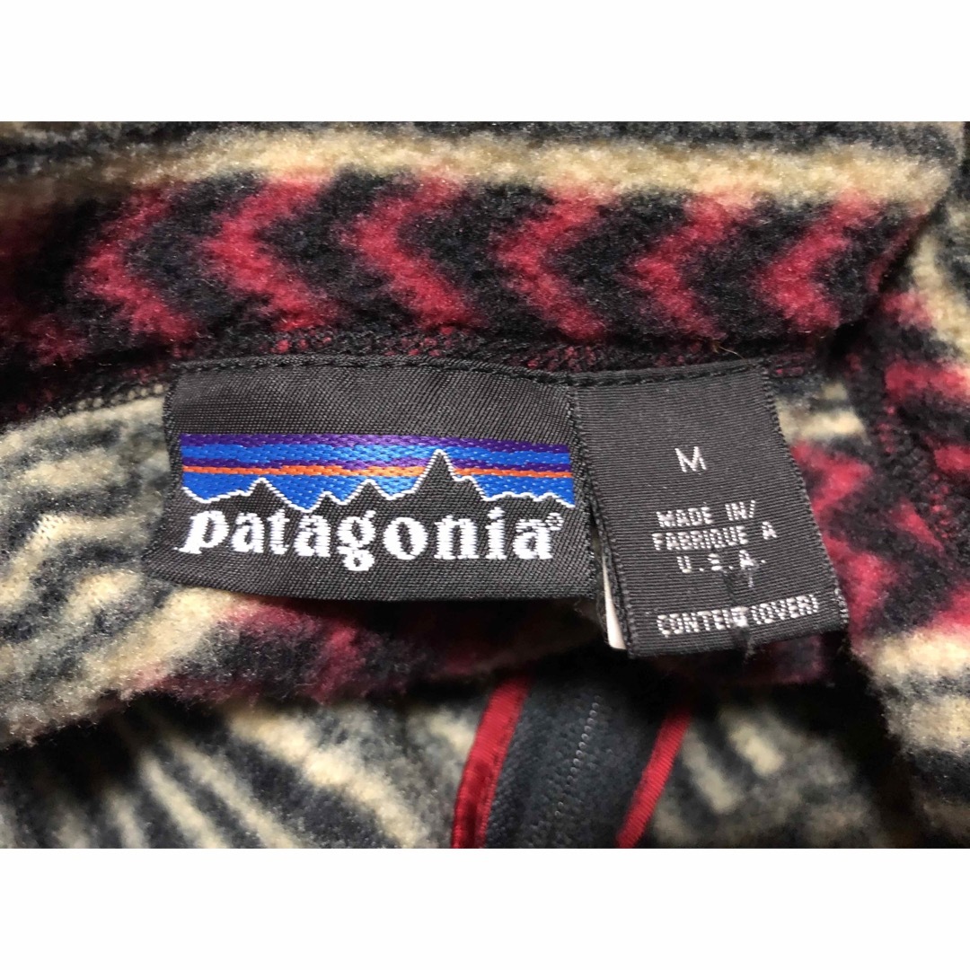 patagonia(パタゴニア)の激レア カタログ未掲載 パタゴニア ブルズアイ フリース ヴィンテージ 90's メンズのトップス(その他)の商品写真