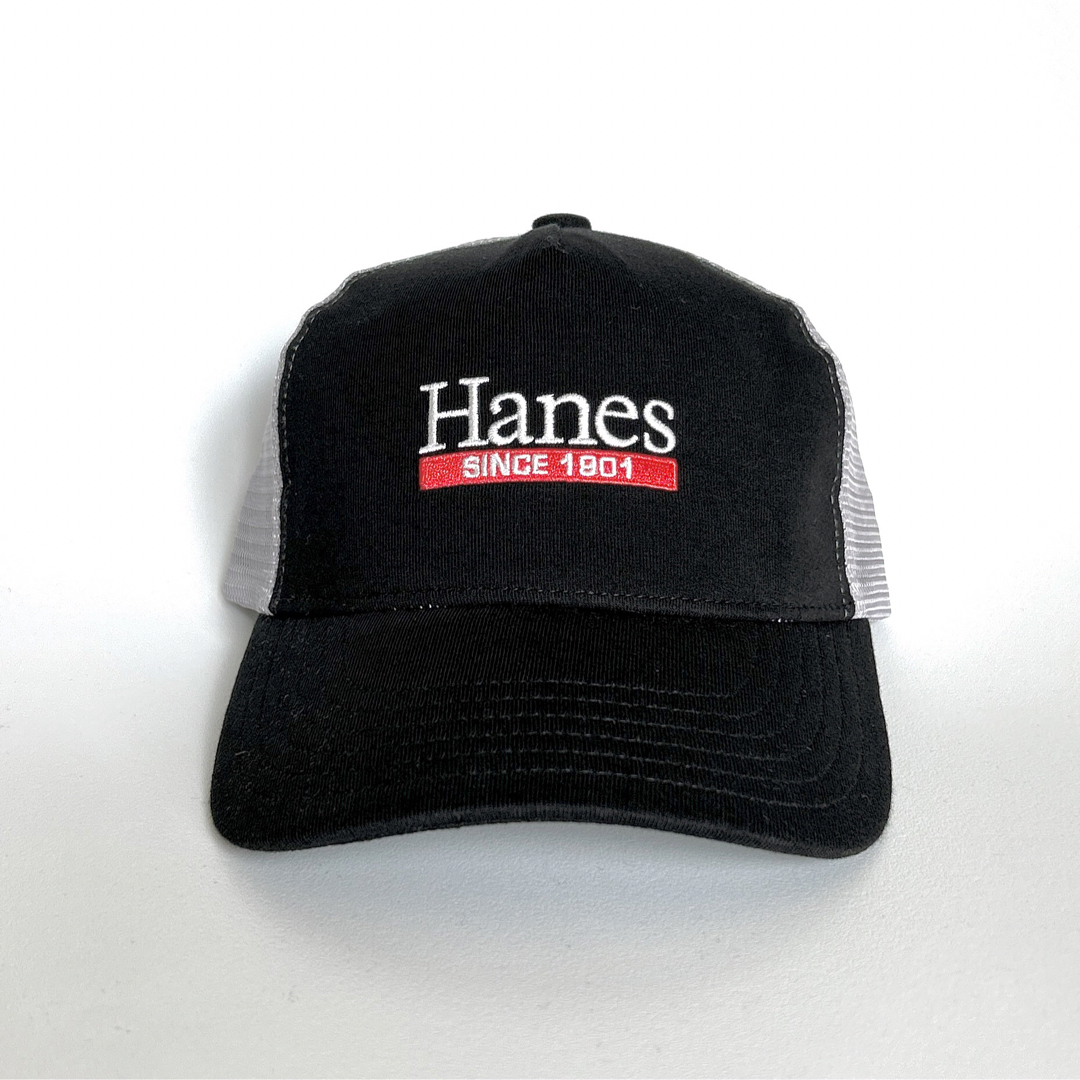 新品・未使用　Hanes ヘインズ　ロゴキャップ　メッシュキャップ　メンズ帽子