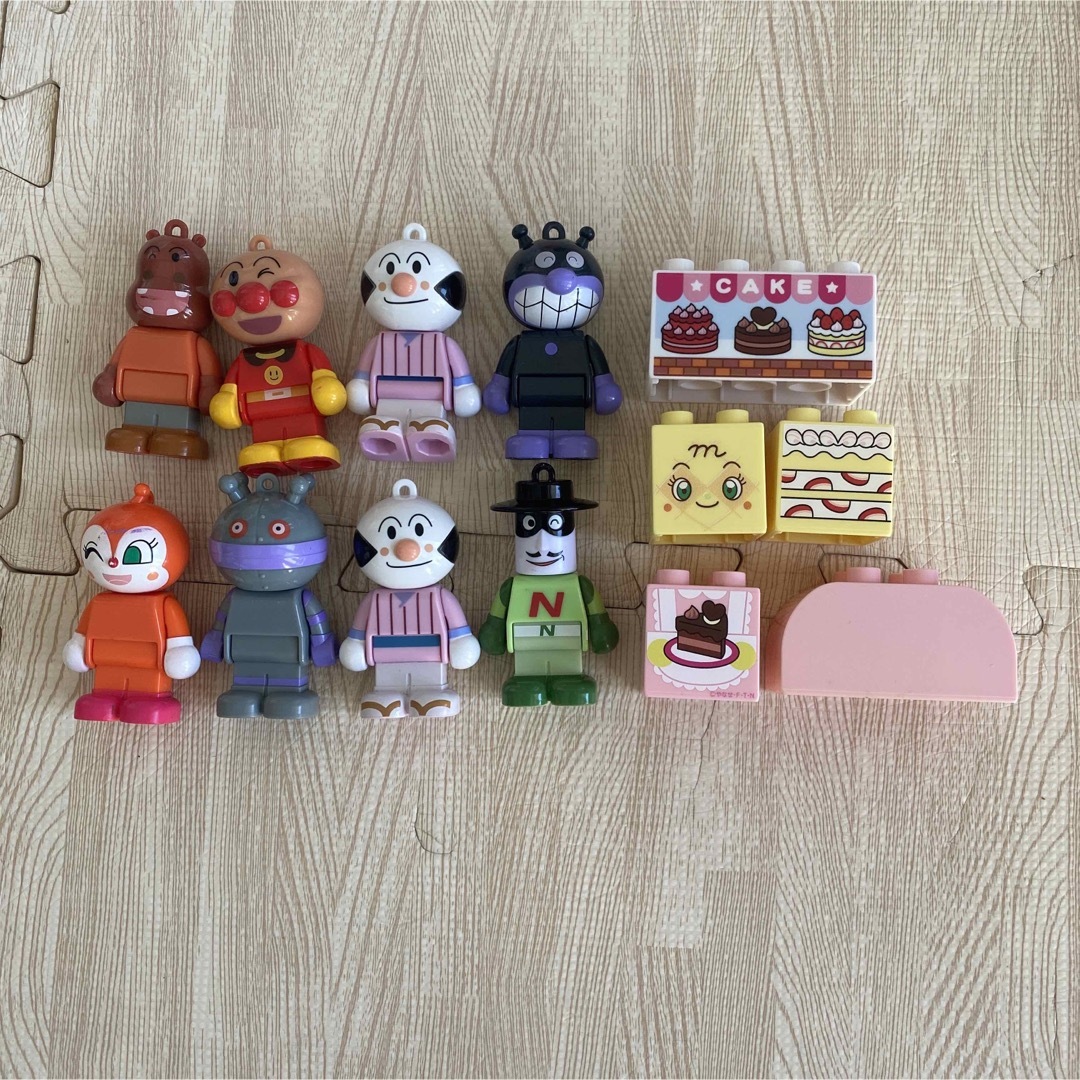 アンパンマン　ミニブロック キッズ/ベビー/マタニティのおもちゃ(積み木/ブロック)の商品写真