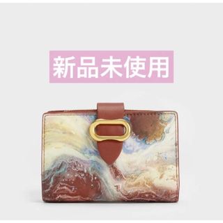 チャールズアンドキース(Charles and Keith)の新品未使用　人気色　チャールズアンドキース　ダキ　財布　再入荷(財布)