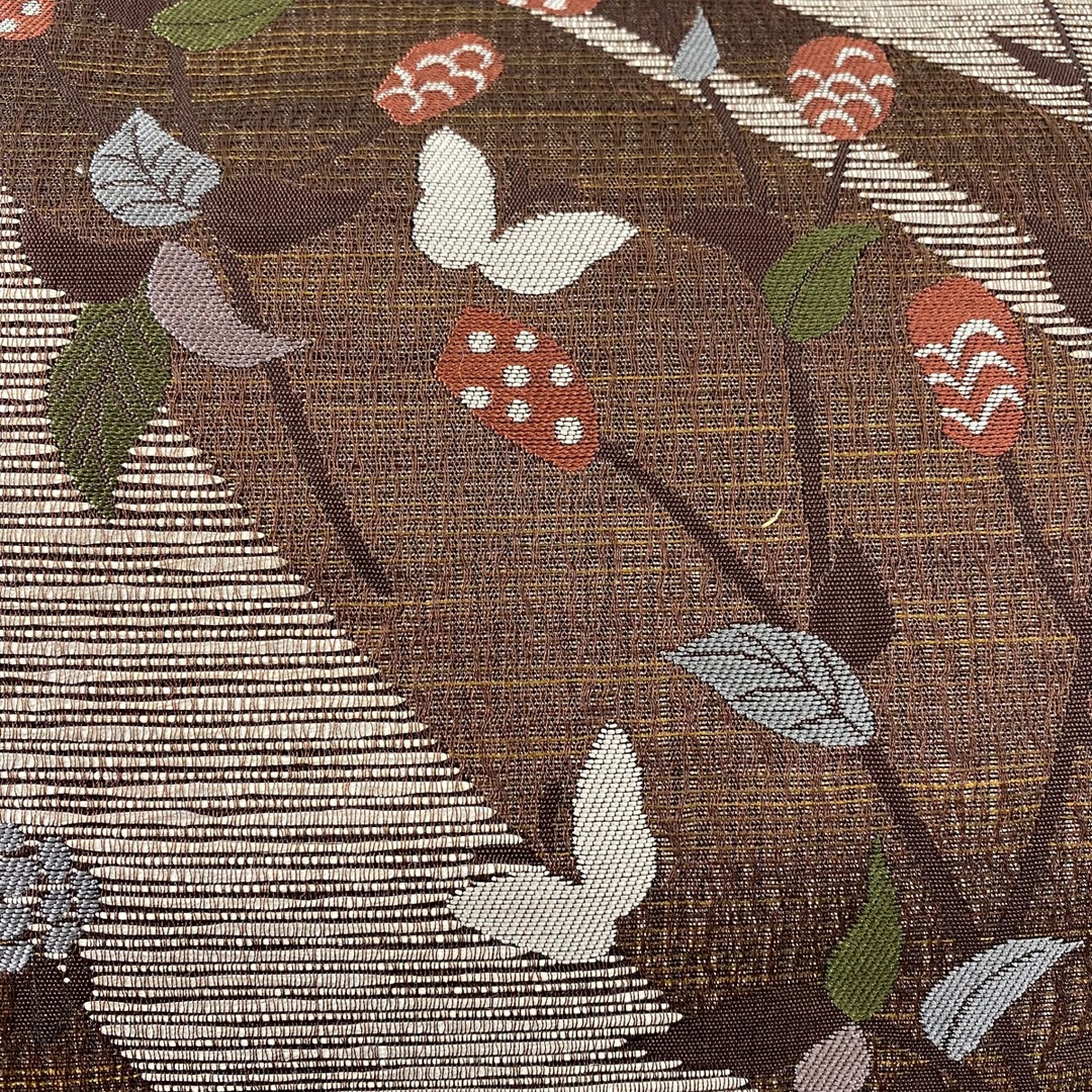 袋帯 美品 秀品 六通 正絹 【中古】の通販 by バイセル ラクマ店|ラクマ 袋帯 美品 秀品 六通 正絹