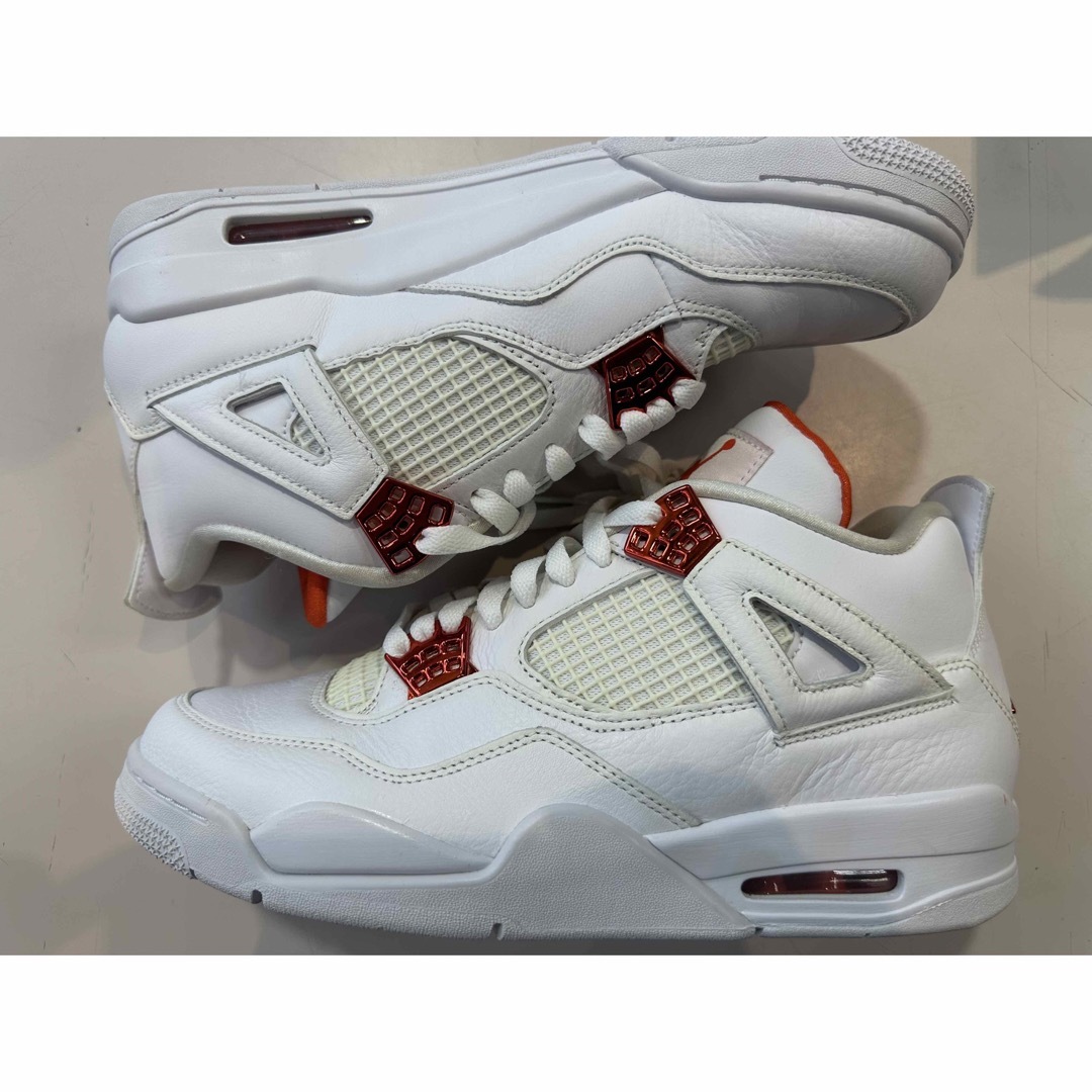 NIKE AIR JORDAN 4 RETRO オレンジメタリック 28