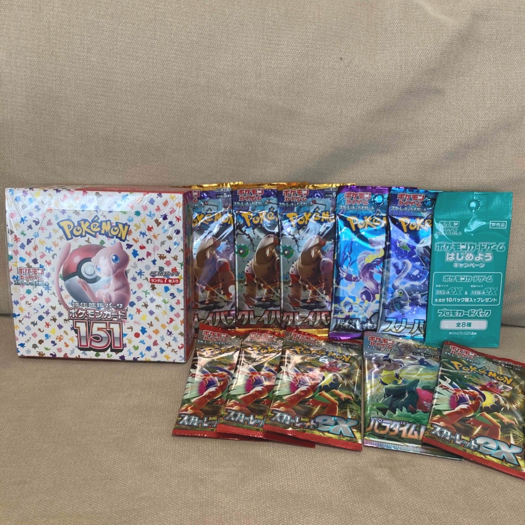 ポケモンカード  151  1BOX  シュリンク付き