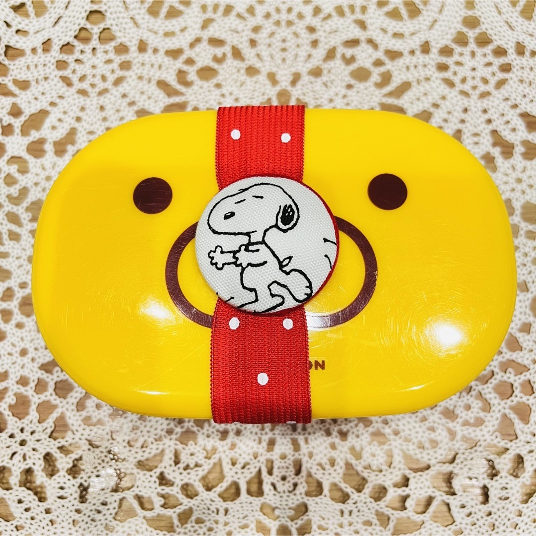 SNOOPY(スヌーピー)の【くるみボタン　ランチベルト】No. 27③  SNOOPY  キッズ/ベビー/マタニティのこども用ファッション小物(その他)の商品写真