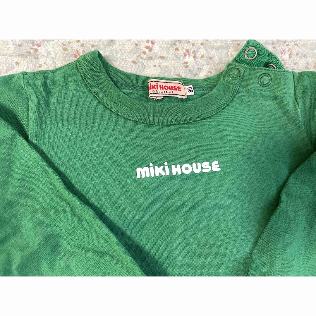 mikihouse(ミキハウス)のミキハウス　ロンT キッズ/ベビー/マタニティのベビー服(~85cm)(Ｔシャツ)の商品写真