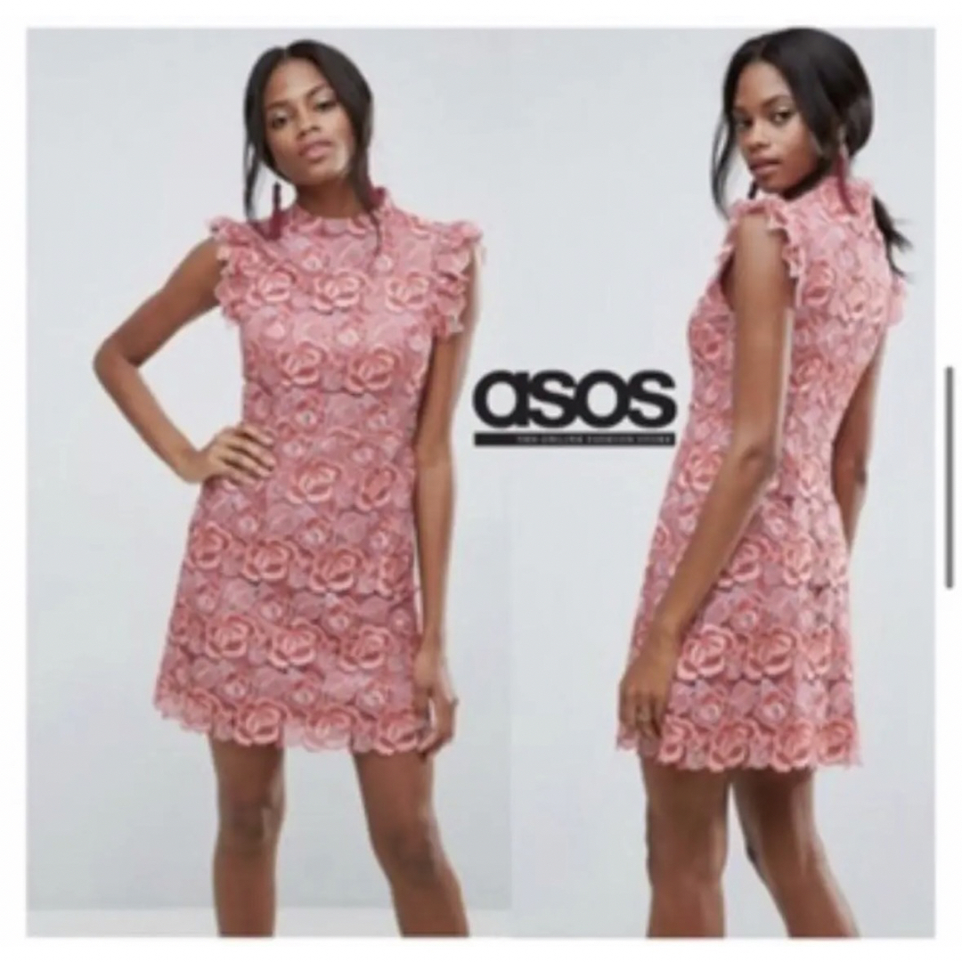 asos(エイソス)のASOS ミニドレス  レディースのフォーマル/ドレス(ミニドレス)の商品写真