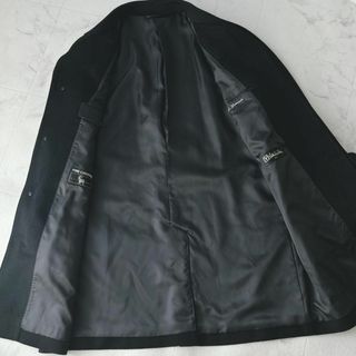 Valentino Rudy ステンカラーコート カシミヤ100% 黒3L