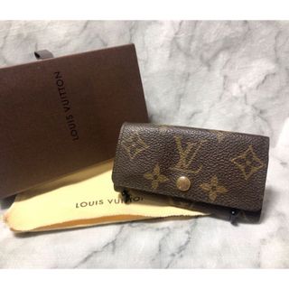 ルイヴィトン(LOUIS VUITTON)のLOUIS VUITTON ヴィトン モノグラム ４連　キーケース ジャンク　(キーケース)