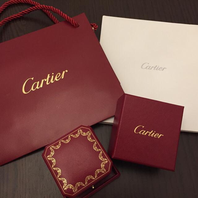 Cartier(カルティエ)のCartier  ショッパー&カタログ&リングケース💍  2016年購入♡ レディースのアクセサリー(リング(指輪))の商品写真