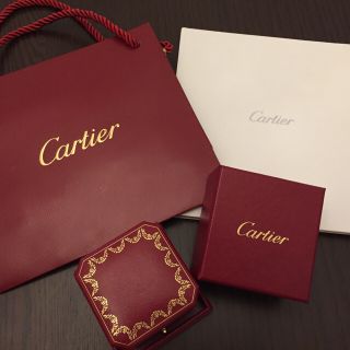 カルティエ(Cartier)のCartier  ショッパー&カタログ&リングケース💍  2016年購入♡(リング(指輪))