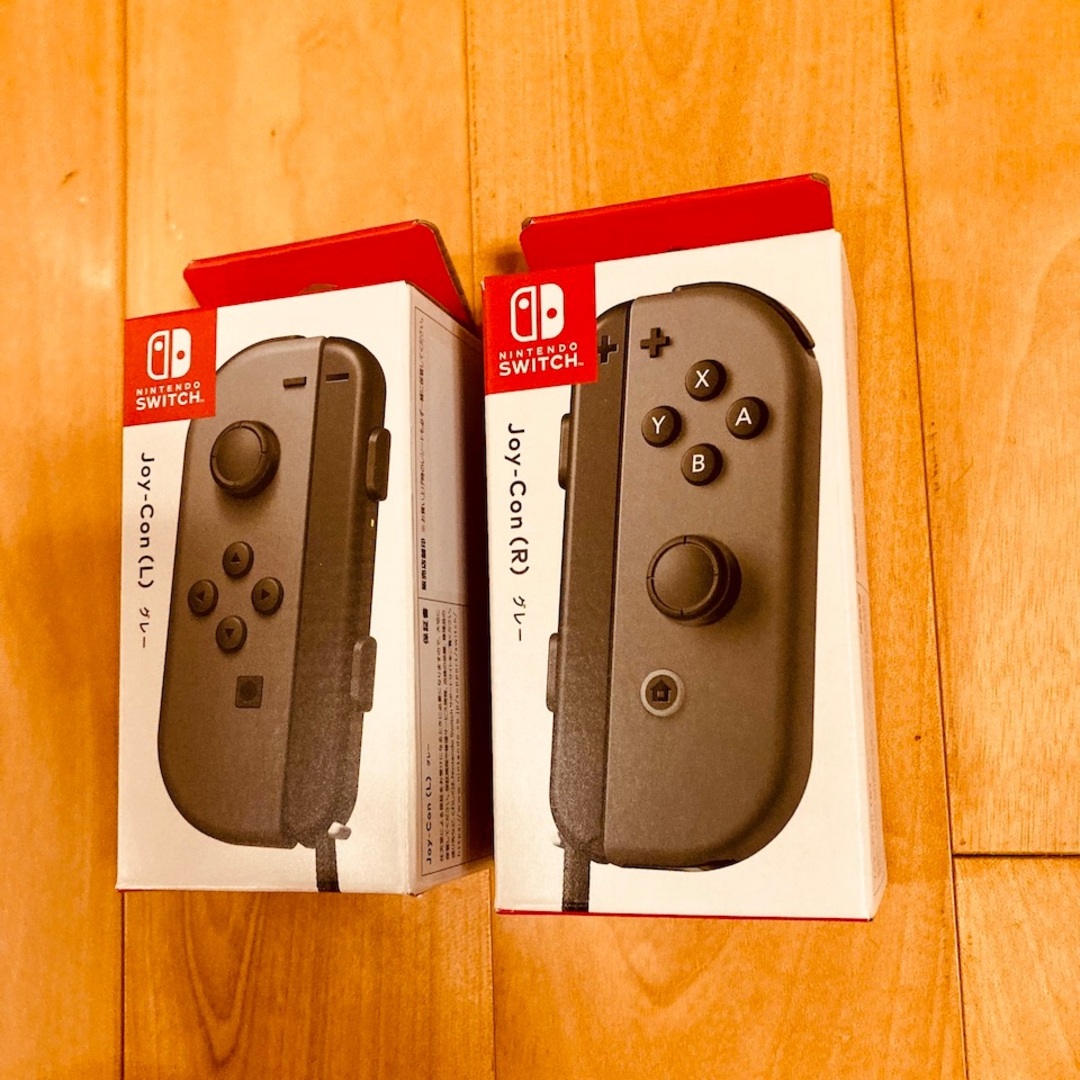 新品 NINTENDO SWITCH JOY-CON グレー LRセットNintendo