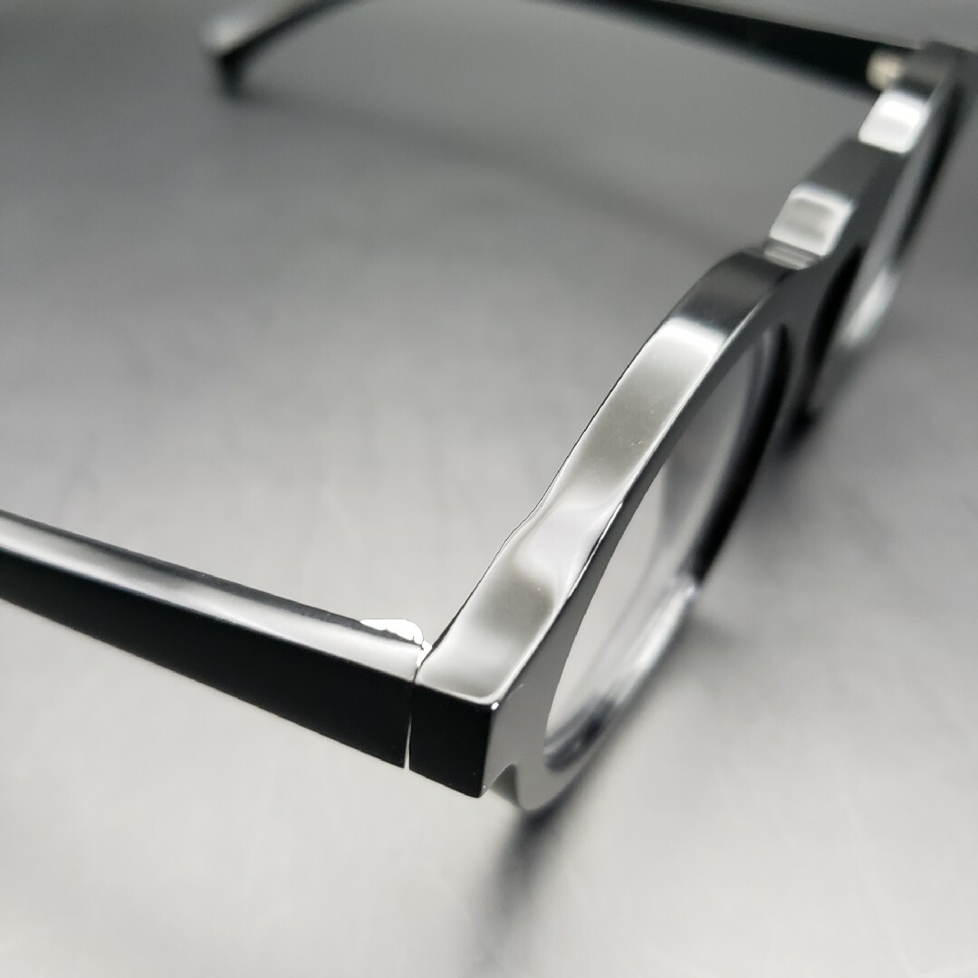 PAQUES 506 col.002 Glossy-Black メンズのファッション小物(サングラス/メガネ)の商品写真