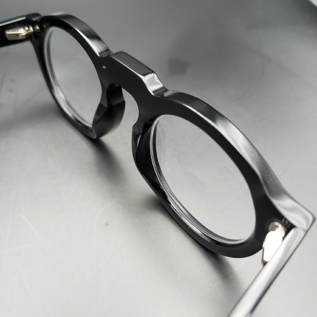 PAQUES 506 col.002 Glossy-Black メンズのファッション小物(サングラス/メガネ)の商品写真