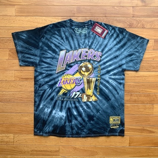 ミッチェルアンドネス(MITCHELL & NESS)のMitchel & Ness Lakers タイダイTシャツ レイカーズ XL(Tシャツ/カットソー(半袖/袖なし))