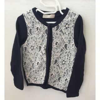 ザラキッズ(ZARA KIDS)の専用。相談中。ZARAkids花柄レースカーディガン(カーディガン)