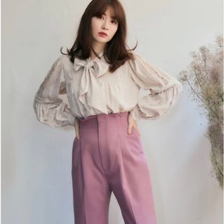 ハーリップトゥ(Her lip to)のherlipto Back Double Belted Pants(カジュアルパンツ)