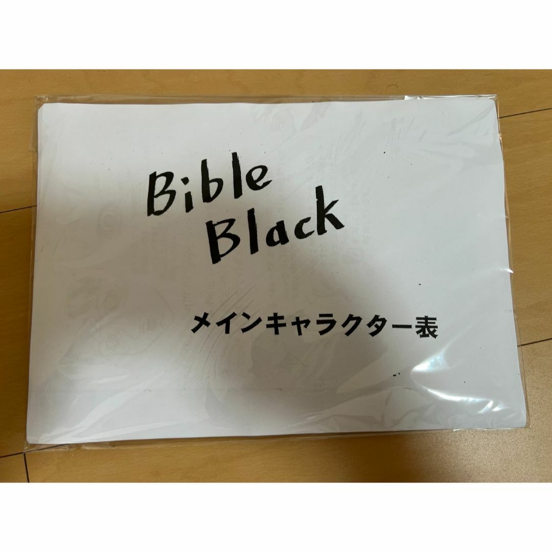 Bible Black　バイブルブラック　設定資料　枚数約40枚