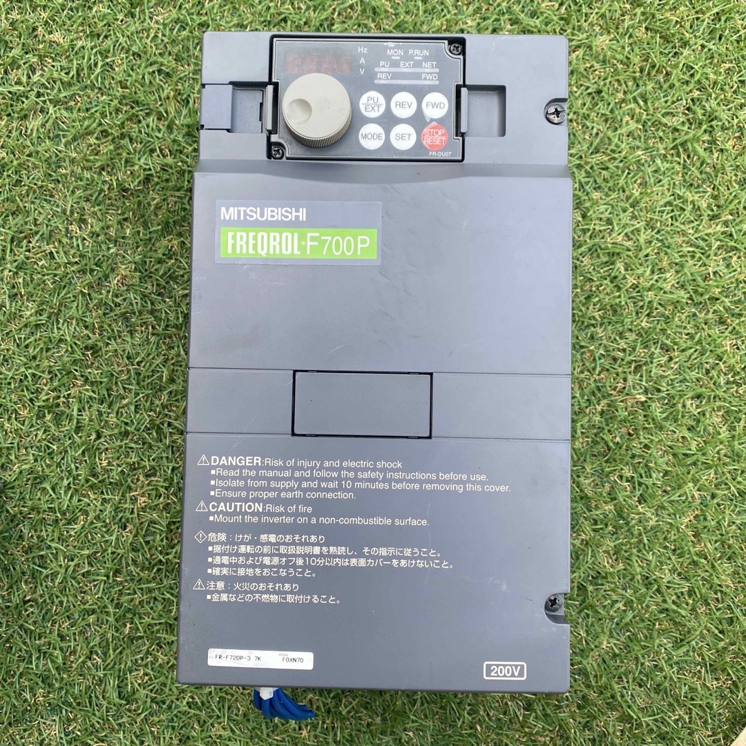 3H2010 三菱電機 インバータ FREQROL FR-F720P-3.7Kの通販 by 3H2010 三菱電機 インバータ FREQROL FR-F720P-3.7Kの通販 by