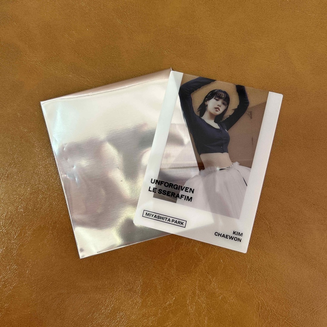 LE SSERAFIM(ルセラフィム)のLE SSERAFIM チェウォン クリアトレカ エンタメ/ホビーのCD(K-POP/アジア)の商品写真